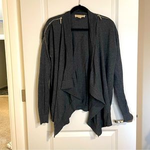 Michael Kors- Drape Front Cardigan, size s